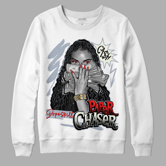 Jordan 3 Retro White Cement Reimagined DopeSkill Sweatshirt NPC Graphic Streetwear - White