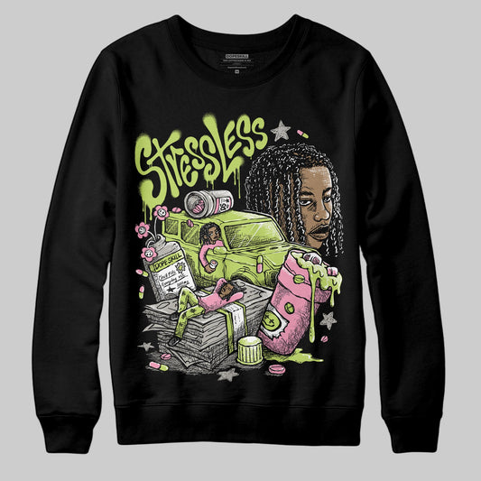 Chase B x Travis Scott x Jordan Jumpman Jack DopeSkill Sweatshirt Stressless Graphic Streetwear - Black