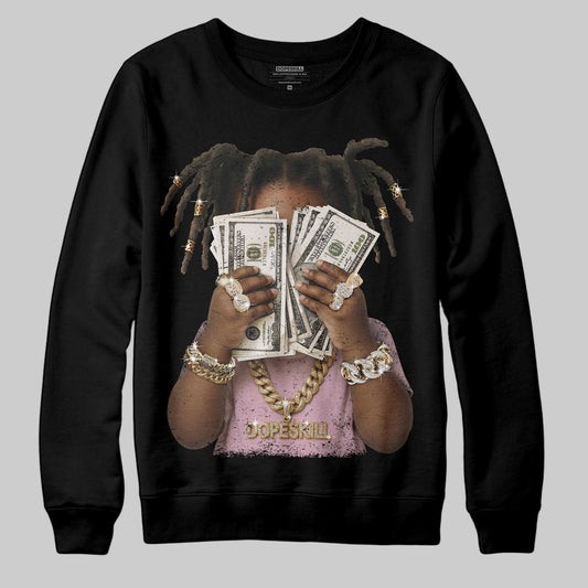 Jordan 5 OG “35th Anniversary” DopeSkill Sweatshirt Rich Youth Graphic Streetwear - Black