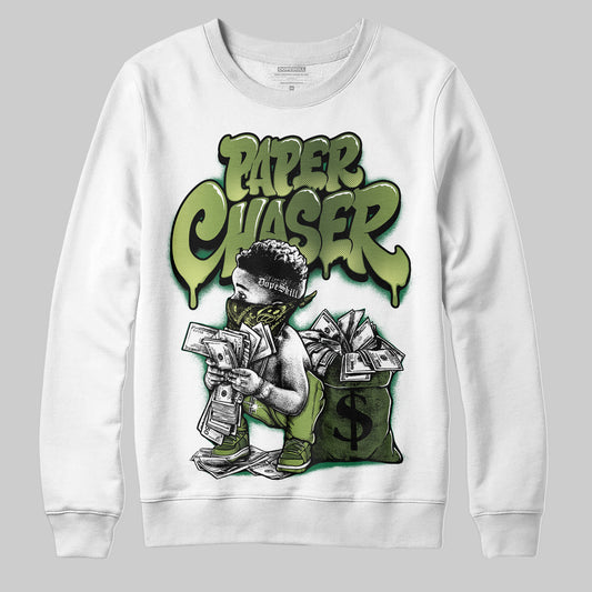 Foamposite Pro 'Pine Green' DopeSkill Sweatshirt Paper Chaser Boy Graphic Streetwear - White
