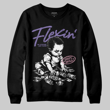 Jordan 11 "Mojave" DopeSkill Sweatshirt Flexin' Graphic Streetwear - black
