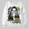 Jordan 4 GS “Light Lemon Twist” DopeSkill Sweatshirt NPC Graphic Streetwear - White