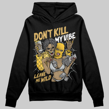 Jordan 12 "Phantom" DopeSkill Hoodie Sweatshirt Don't Kill My Vibe Graphic Streetwear - Black