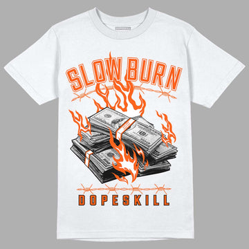 MSCHF Super Normal 2 Orange Milk DopeSkill T-Shirt Slow Burn Graphic Streetwear - White