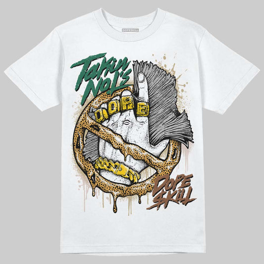 Dunk Low SB Safari DopeSkill T-Shirt Takin No L's Graphic Streetwear - White 
