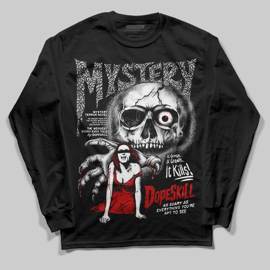 Jordan 3 OG “Black Cement” DopeSkill Long Sleeve T-Shirt Mystery Ghostly Grasp Graphic Streetwear - Black