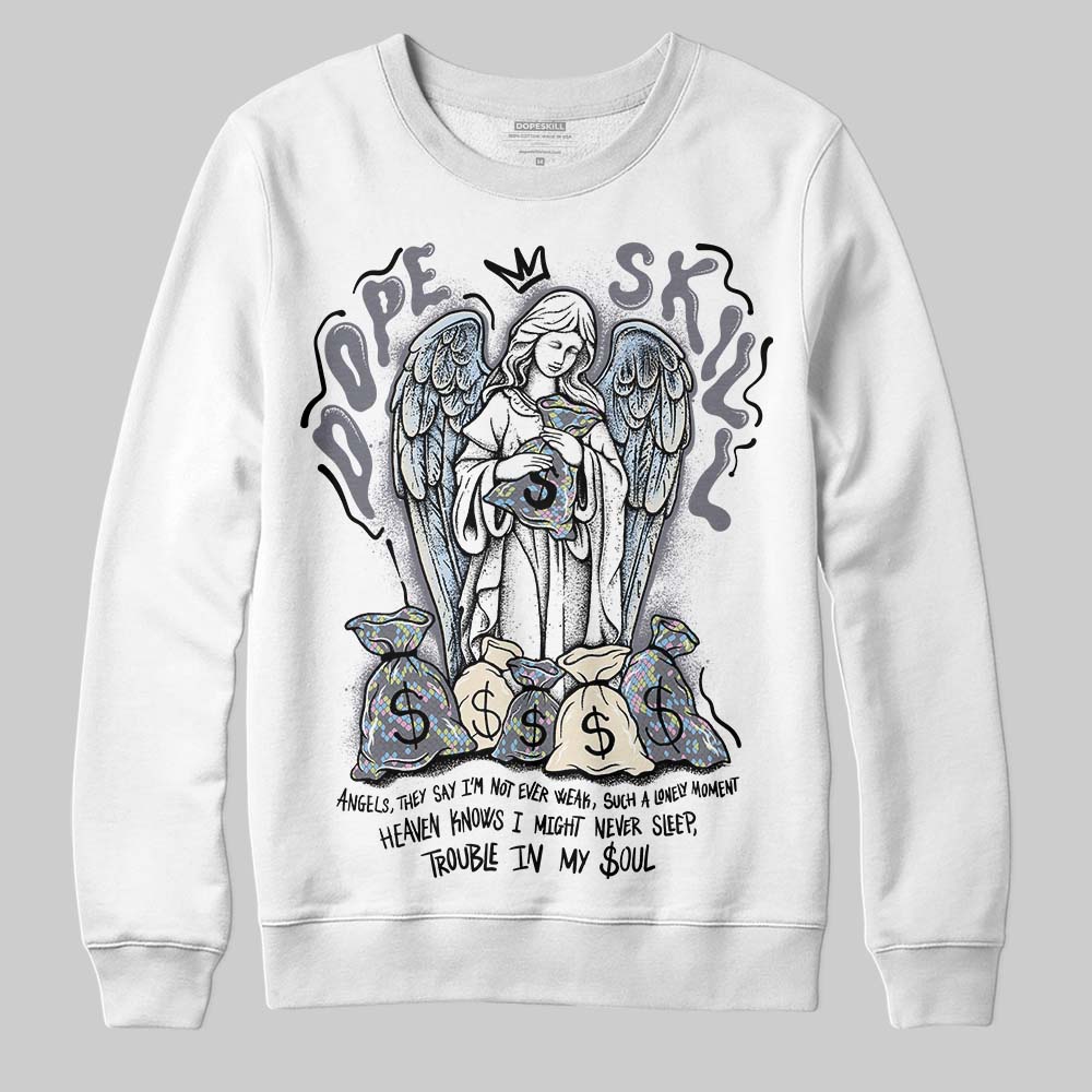 Jordan 11 Low CNY “Year of the Snake” DopeSkill Sweatshirt Angels Graphic Streetwear - White