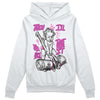 Jordan 4 GS “Hyper Violet” DopeSkill Hoodie Sweatshirt Then I'll Die For It Graphic Streetwear - White