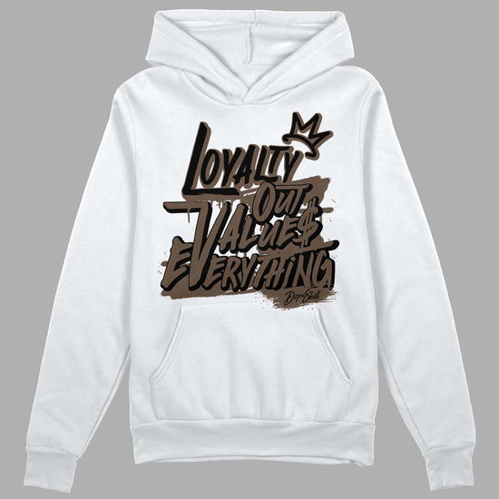 Jordan 1 Retro High OG Palomino DopeSkill Hoodie Sweatshirt LOVE Graphic Streetwear - White