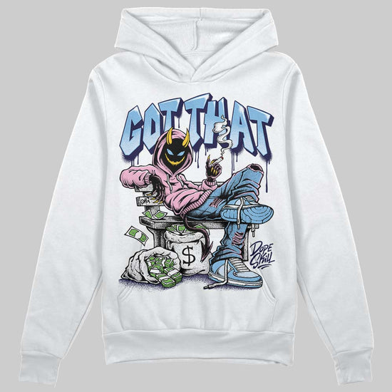University Blue Sneakers DopeSkill Hoodie Sweatshirt Got That Graphic Streetwear - White