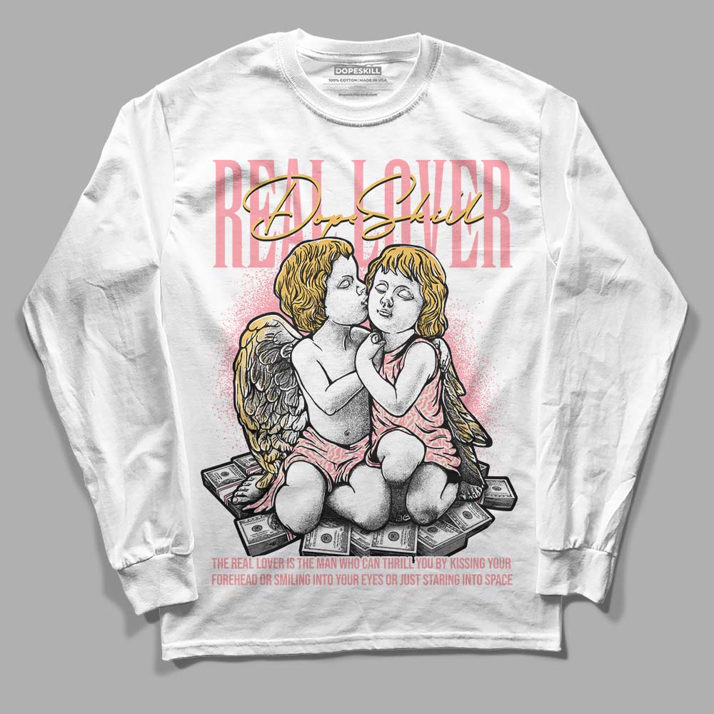 Jordan 3 GS “Red Stardust” DopeSkill Long Sleeve T-Shirt Real Lover Graphic Streetwear - White 