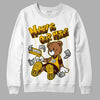 Dunk Yellow Bordeaux DopeSkill Sweatshirt Money Is Our Motive Bear Graphic Streetwear - White