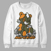 Jordan 5 “Olive” DopeSkill Sweatshirt MOMM Bear Graphic Streetwear - White 