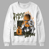 Jordan 5 "Olive" DopeSkill Sweatshirt Drip'n Never Tripp'n Graphic Streetwear - White