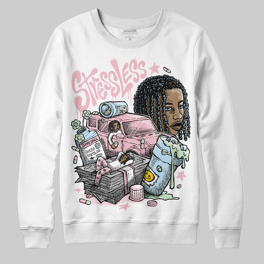 Jordan 4 Retro Valentine's Day (2026) (GS) DopeSkill Sweatshirt Stressless Graphic Streetwear - White