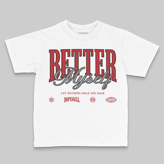 Jordan 8 Retro Bugs Bunny (2025) DopeSkill Toddler Kids T-shirt Better Myself Graphic Streetwear - White