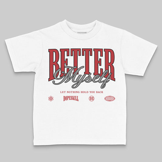 Jordan 8 Retro Bugs Bunny (2025) DopeSkill Toddler Kids T-shirt Better Myself Graphic Streetwear - White