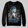Jordan 10 OG “Steel” DopeSkill Sweatshirt Boys Don't Cry Graphic Streetwear - Black