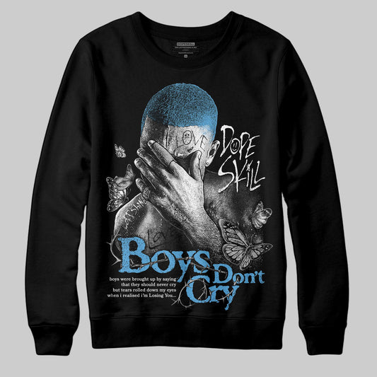 Jordan 10 OG “Steel” DopeSkill Sweatshirt Boys Don't Cry Graphic Streetwear - Black