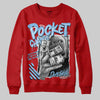 Jordan 11 Retro Cherry DopeSkill Sweatshirt Pocket Change Graphic Streetwear - Red