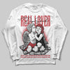 Jordan 1 Low OG "Chicago" DopeSkill Long Sleeve T-Shirt Real Lover Graphic Streetwear - White 