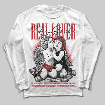 Jordan 1 Low OG "Chicago" DopeSkill Long Sleeve T-Shirt Real Lover Graphic Streetwear - White 