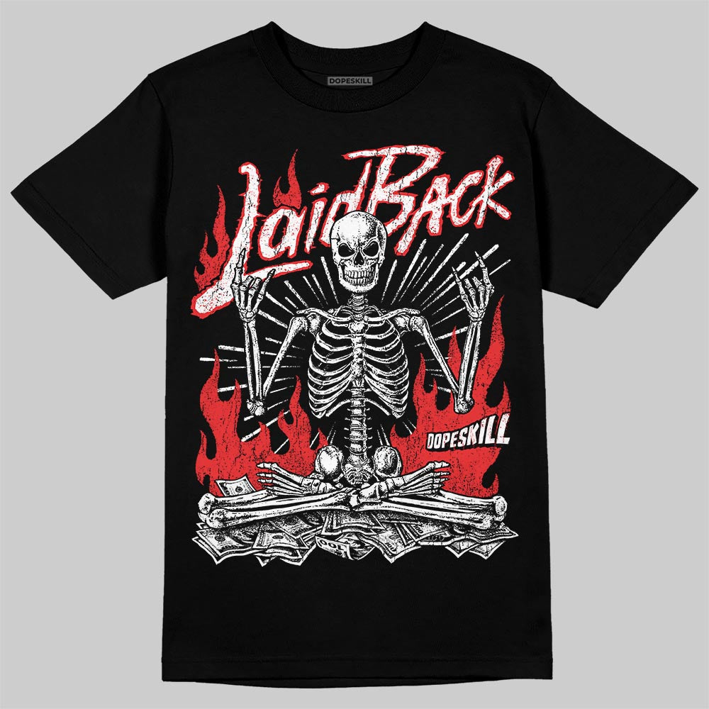 Black and White Sneakers DopeSkill T-Shirt Laid Back Graphic Streetwear - Black