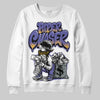 Jordan 4 Retro Lakers DopeSkill Sweatshirt Paper Chaser Boy Graphic Streetwear - White