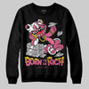 Diesel Pink S - Serendipity Pro-X1 Trainers DopeSkill Sweatshirt Born To Be Rich Graphic Streetwear - Black