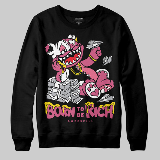 Diesel Pink S - Serendipity Pro-X1 Trainers DopeSkill Sweatshirt Born To Be Rich Graphic Streetwear - Black