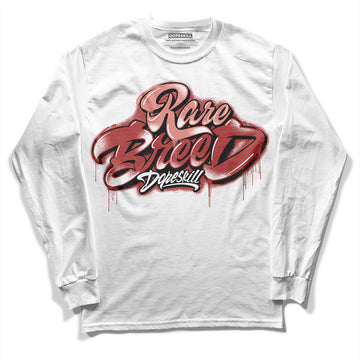 Jordan 13 “Dune Red” DopeSkill Long Sleeve T-Shirt Rare Breed Type Graphic Streetwear - WHite