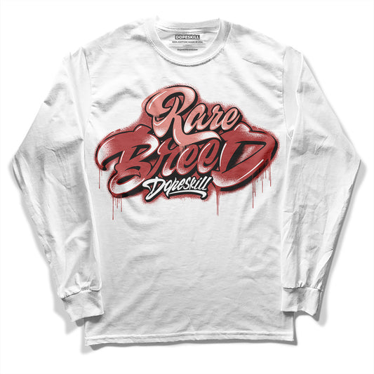 Jordan 13 “Dune Red” DopeSkill Long Sleeve T-Shirt Rare Breed Type Graphic Streetwear - WHite