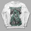 Jordan 3 "Green Glow" DopeSkill Long Sleeve T-Shirt Life or Die Graphic Streetwear - White 