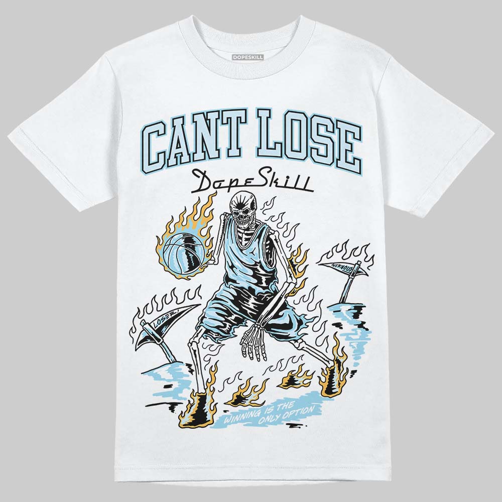 Vans Knu Stack Vintage Satin Dream Blue DopeSkill T-Shirt Cant Lose Graphic Streetwear - White 