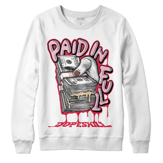 Dunk Low PRM Bacon DopeSkill Sweatshirt Paid In Full Graphic Streetwear - White