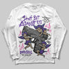 PURPLE Sneakers DopeSkill Long Sleeve T-Shirt Don't Bet Against Us Graphic Streetwear - White