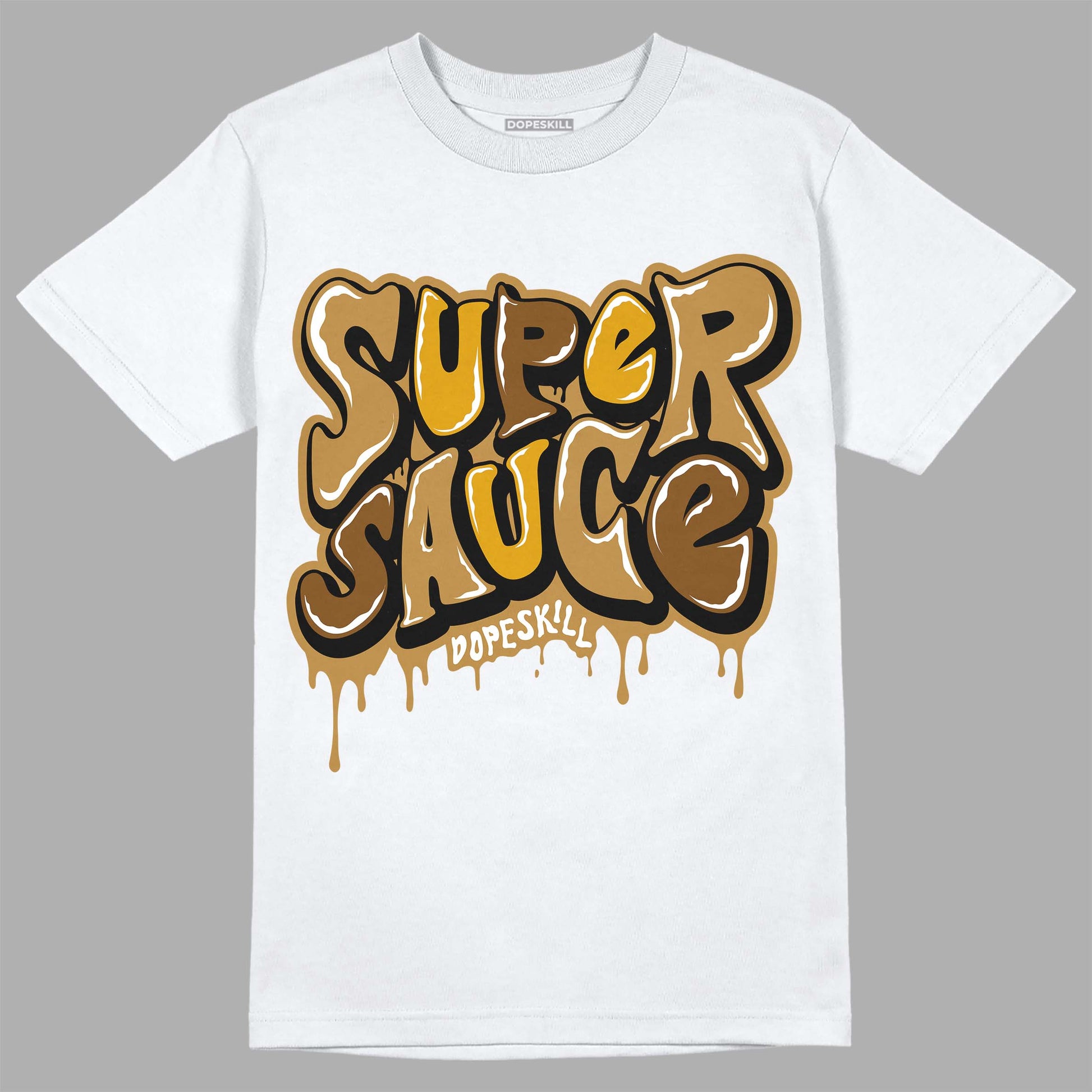 Jordan 13 Wheat 2023 DopeSkill T-Shirt Super Sauce Graphic Streetwear - White