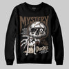 A Ma Maniére x Air Jordan 4 “Dark Mocha” DopeSkill Sweatshirt Mystery Ghostly Grasp Graphic Streetwear - Black