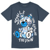 Jordan 6 Midnight Navy DopeSkill T-Shirt Smile Through The Pain Graphic Streetwear