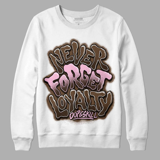 Jordan 11 Retro Neapolitan DopeSkill Sweatshirt Never Forget Loyalty Graphic Streetwear