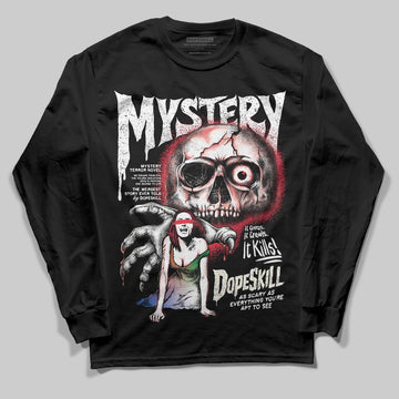 Jordan 11 Retro 285 Atlanta DopeSkill Long Sleeve T-Shirt Mystery Ghostly Grasp Graphic Streetwear - Black