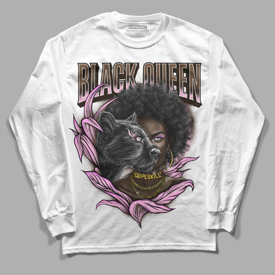 Jordan 11 Retro Neapolitan DopeSkill Long Sleeve T-Shirt New Black Queen Graphic Streetwear