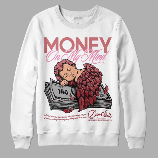 Valentine's Day Collection DopeSkill Sweatshirt MOMM Graphic Streetwear - White 