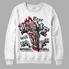 Jordan 2 Retro "Black Cement" DopeSkill Sweatshirt True Love Will Kill You Graphic Streetwear - White