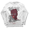 Jordan 1 Retro High OG “Team Red” DopeSkill Long Sleeve T-Shirt Money Talks Graphic Streetwear - White