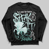 Jordan 11 Low "Igloo" DopeSkill Long Sleeve T-Shirt Speak It Graphic Streetwear - Black