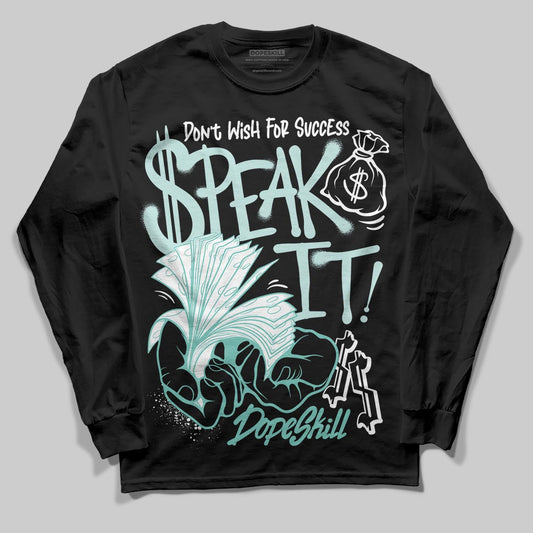 Jordan 11 Low "Igloo" DopeSkill Long Sleeve T-Shirt Speak It Graphic Streetwear - Black