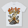 Orange, Black and White Sneakers DopeSkill Toddler Kids T-shirt Slow Life Graphic Streetwear - White