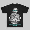 Aqua Oversize Print Scared Money Don't Make No Money DopeSkill Graphic Premium T-shirt Streetwear - Black