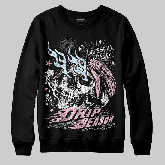 Jordan 5 OG “35th Anniversary” DopeSkill Sweatshirt Drip Season Graphic Streetwear - black